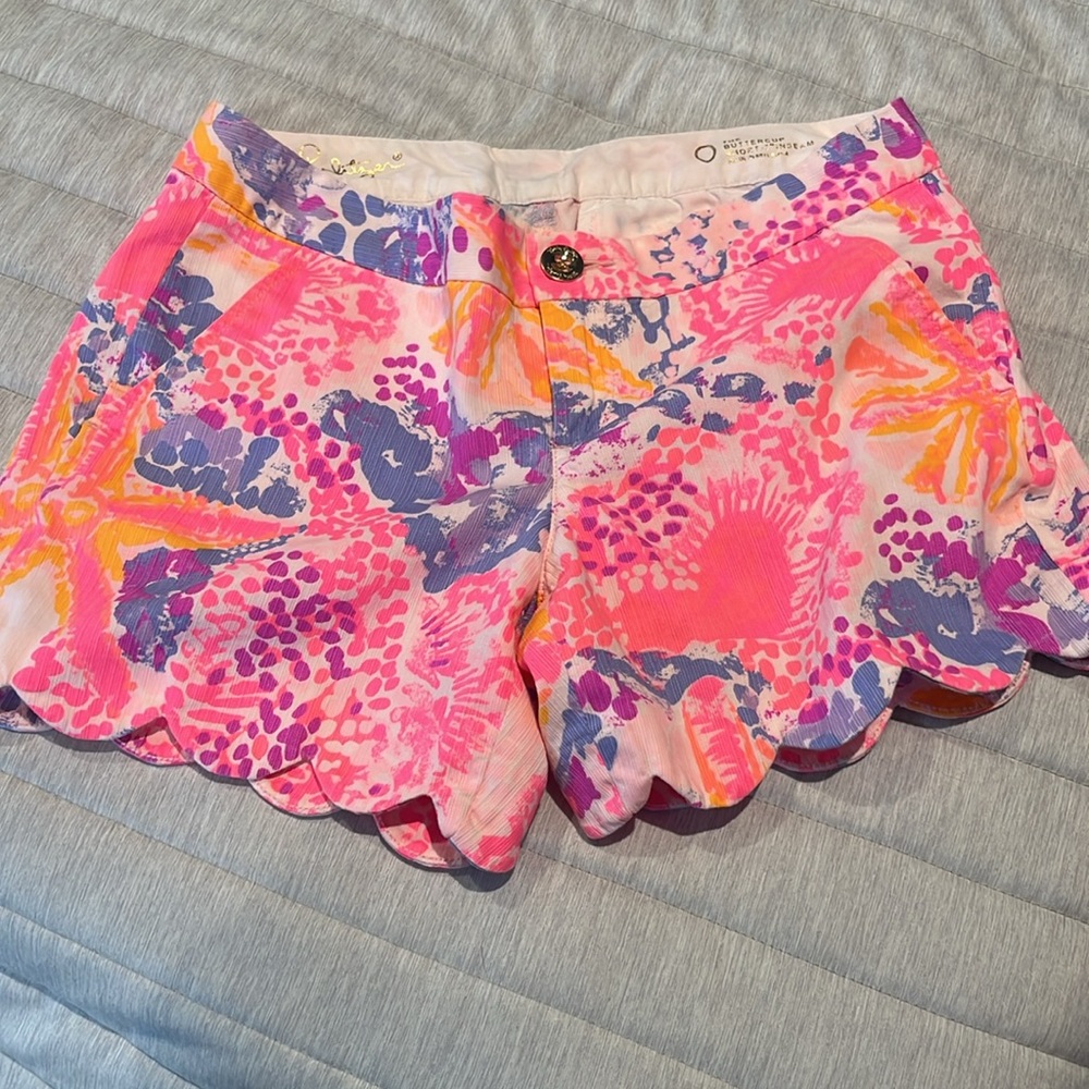 Lilly Pulitzer Buttercup Shorts - 5in inseam